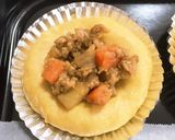 HB☆カレー生地のお惣菜パン作り方11写真