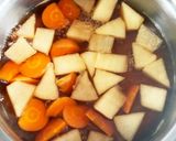 じゃがいも団子と野菜の煮物作り方10写真