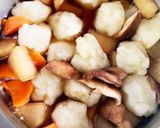 じゃがいも団子と野菜の煮物作り方11写真