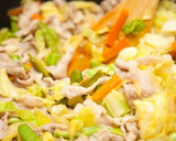 柔らか豚肉とたっぷり野菜のカレー炒め作り方5写真