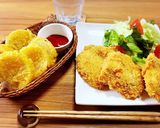 簡単！柔らかチキンカツ☆カレー味作り方10写真