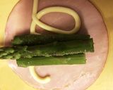 アスパラマヨハム巻き お弁当に簡単作り方4写真