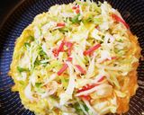 低糖質お好み焼き☆*°作り方5写真