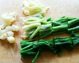 鶏ささみと野蒜のオリーブオイル和え作り方3写真