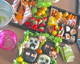 キャラ弁(マイクラ)作り方3写真