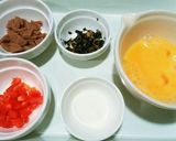 犬ご飯 スパニッシュオムレツ作り方1写真