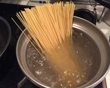 お酒の〆の和風パスタ作り方6写真