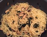 お酒の〆の和風パスタ作り方7写真
