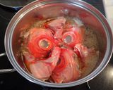 キンメダイのカマ煮付け作り方3写真