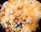 フライパン１つ！簡単炒飯！塩麹入り♫作り方3写真