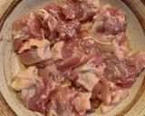 鳥モモ肉の塩麹+発酵キャベツ蒸し作り方1写真