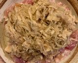 鳥モモ肉の塩麹+発酵キャベツ蒸し作り方2写真