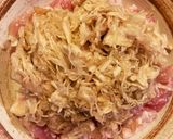 鳥モモ肉の塩麹+発酵キャベツ蒸し作り方3写真