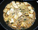 簡単レシピ☆手作り辛肉味噌で作る麻婆豆腐作り方5写真