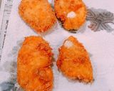 鶏胸肉にチーズを挟んで、チーズチキンかつ作り方9写真