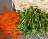 エノキ&豆苗の天ぷら作り方1写真