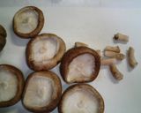 椎茸の軸乗せ焼き作り方1写真
