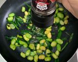そら豆とニラの炒め物☆中国の家庭料理☆作り方4写真