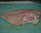お手軽簡単鶏むね肉のトマトソース煮込み作り方1写真