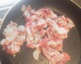 キノコと豚肉の和風炒め作り方2写真