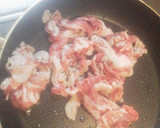 キノコと豚肉の和風炒め作り方2写真