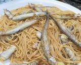ししゃものシンプルパスタ☆魚臭さゼロ作り方15写真