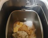 もち麦と全粒粉の食パン作り方2写真