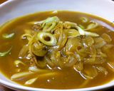 シーフードカレーうどん。作り方7写真