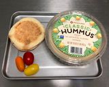 フムス&トマトEnglishMuffin作り方1写真