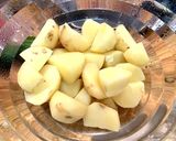 簡単！ひき肉とジャガイモのチーズ焼き作り方1写真
