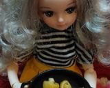 リカちゃんサイズ♡なめこのお吸物ꕤ*.ﾟ作り方2写真