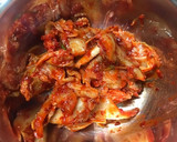 簡単♡柔らか鶏胸肉とキムチの炒めもの♡作り方5写真