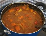 さっぱり食べれる！トマトヨーグルトカレー作り方5写真