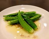 オクラのペペロンチーノ風味作り方4写真