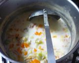 春の野菜であっさりクラムチャウダー作り方4写真