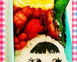 キャラ弁 簡単 ペコちゃん☆作り方3写真