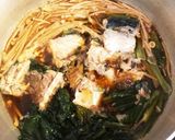 鯖缶と余り物で簡単煮物作り方2写真