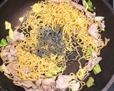 焼きそばリメイク 塩昆布納豆焼きそば作り方4写真