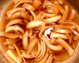 絹さやと玉ねぎの卵とじ作り方4写真