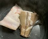 簡単☆美容効果抜群！カレイと長芋の煮物作り方1写真