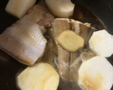 簡単☆美容効果抜群！カレイと長芋の煮物作り方3写真