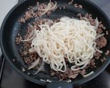 汁なし肉うどん作り方8写真