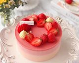 いちご感たっぷりチーズムースケーキ♡作り方22写真