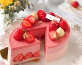 いちご感たっぷりチーズムースケーキ♡作り方24写真