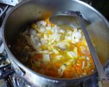 春の野菜であっさりクラムチャウダー作り方3写真