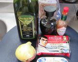 オイルサーディンと玉ねぎのバゲットサンド作り方1写真