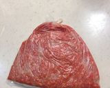 ☆韓国風な？肉そぼろ☆作り方1写真