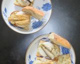 オイルサーディンと玉ねぎのバゲットサンド作り方5写真