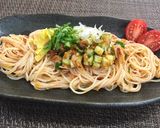 絶品☘️食べるラー油＆塩麹de冷やし素麺作り方4写真