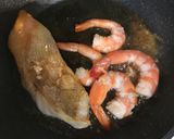超簡単　エビと白身焼き作り方1写真